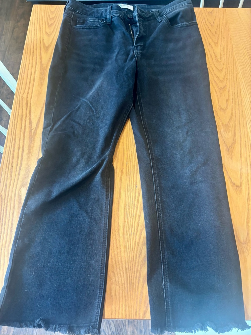 Black Women’s Jeans - Classic Straight Fit Loveret by Vervet Size 11
